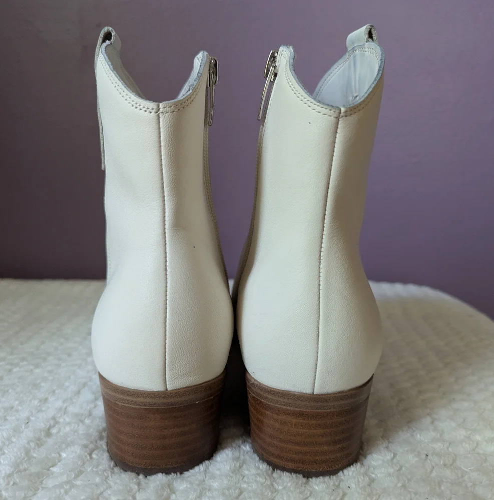 Marc Fisher type bootie height